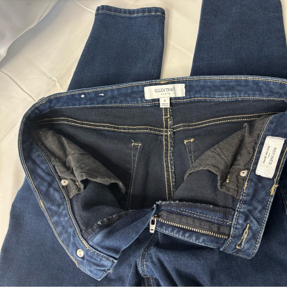 Ellen Tracy - Refined Mid Rise Skinny Jeans Sz-8 - Picture 10 of 11